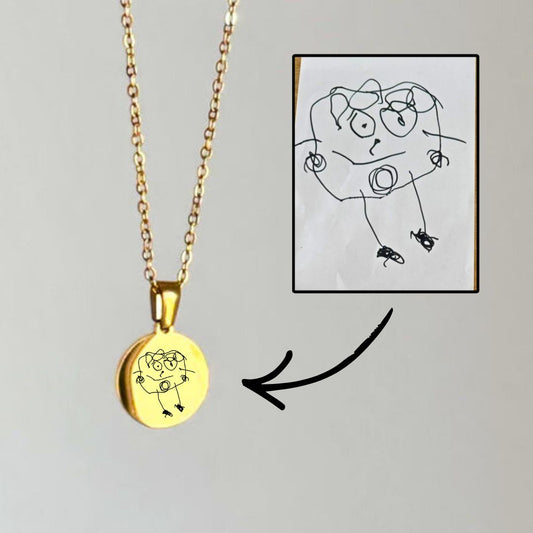 Řetízek s rytinou obrázku