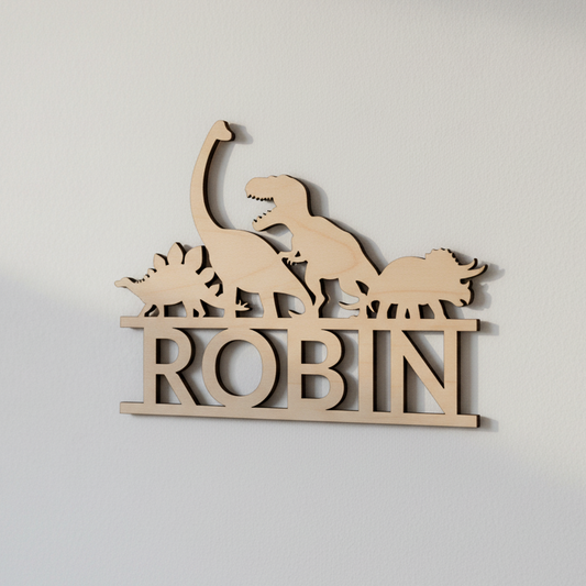 Dřevění DINOSAUŘI se jménem