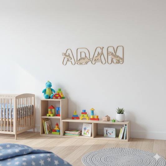 Písmena na zeď DINOSAUŘI