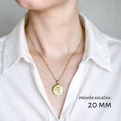 Řetízek s osobní rytinou