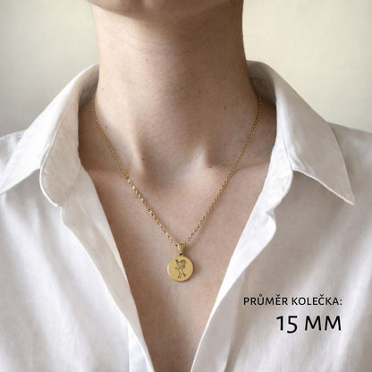 Řetízek s osobní rytinou