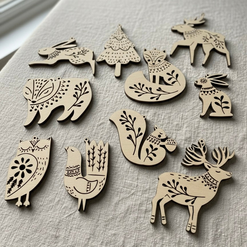 Skandinávské lesní OZDOBY