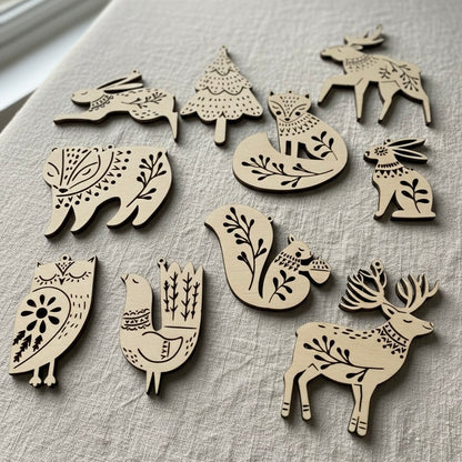 Skandinávské lesní OZDOBY